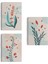 Modern Sanat Temalı 3'lü Set Dekoratif Kanvas Tablo, Duvar Dekoru Aü22 1