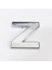 Cemax Z Harfi 3,75 cm Krom Yapışkanlı 1