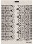 Rich Dantel Seri DN-907 Stencil 35X25 cm 1