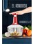 Bfs Pratik El Rondosu Üstten Basmalı 5 Bıçaklı 2.5 Litre 14X18CM 1