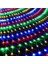 Bfs 1x2 Metre Dekoratif File Ağ Perde 192 LED 8 Animasyonlu Farklı Işık Modu Rgb Fişli 2