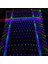 Bfs 1x2 Metre Dekoratif File Ağ Perde 192 LED 8 Animasyonlu Farklı Işık Modu Rgb Fişli 6
