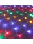 Bfs 1x2 Metre Dekoratif File Ağ Perde 192 LED 8 Animasyonlu Farklı Işık Modu Rgb Fişli 8