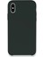 Bfs iPhone Xs Max Kılıf Lansman Legant Silikon - Koyu Yeşil 1