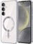 Bfs Samsung Galaxy S24 Kılıf Kross Magneticsafe Kapak - Gümüş 1