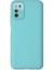 Bfs Samsung Galaxy A03S Kılıf Lansman Glass Kapak - Turkuaz 1