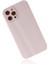 Bfs iPhone 12 Pro Max Kılıf Glass Kapak - Pembe 2