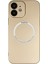 Bfs iPhone 12 Kılıf Jack Magneticsafe Lens Silikon - Gold 1