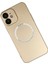Bfs iPhone 12 Kılıf Jack Magneticsafe Lens Silikon - Gold 3