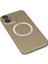 Bfs iPhone 12 Kılıf Jack Magneticsafe Lens Silikon - Gold 5