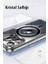 Bfs iPhone 15 Kılıf Crystal Magsafe Kapak - Şeffaf 5