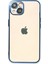 Bfs iPhone 14 Kılıf Razer Lensli Silikon - Açık Mavi 1