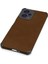 Bfs Xiaomi Redmi Note 12 5g Kılıf Loop Deri Silikon - Kahverengi 4