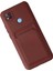 Bfs Xiaomi Redmi 9c Kılıf Kelvin Kartvizitli Silikon - Bordo 3