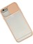 Bfs iPhone 6 Plus Kılıf Palm Buzlu Kamera Sürgülü Silikon - Pembe 2