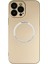 Bfs iPhone 14 Pro Max Kılıf Jack Magneticsafe Lens Silikon - Gold 1