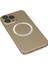 Bfs iPhone 14 Pro Max Kılıf Jack Magneticsafe Lens Silikon - Gold 5
