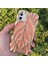 iPhone 11 Kılıf Yaprak Desenli Parlak Darbe Önleyici Silikon Kapak 1