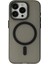 Bfs iPhone 15 Pro Kılıf Lodos Magneticsafe Mat Kapak - Siyah 1