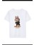 Kız Labubu Çocuk Baskılı T-Shirt - Beyaz 1