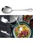2'li Paslanmaz Çelik 21 cm Servis Salata ve Spatula Seti, Şık ve Dayanıklı 5