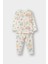 Kız Bebek Pijama Takımı Dinozor Baskılı Uzun Kollu Penye Üst Uzun Alt E9480A525AU 1