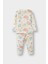 Kız Bebek Pijama Takımı Dinozor Baskılı Uzun Kollu Penye Üst Uzun Alt E9480A525AU 4
