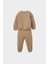Erkek Bebek 2'li Takım Basic Düz Sweatshirt Eşofman Altı 5
