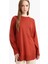 Regular Fit Bisiklet Yaka Basic Düz Uzun Kollu Tunik C4474AX25WN 1