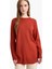 Regular Fit Bisiklet Yaka Basic Düz Uzun Kollu Tunik C4474AX25WN 4