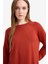 Regular Fit Bisiklet Yaka Basic Düz Uzun Kollu Tunik C4474AX25WN 5
