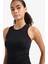 Slim Fit Dar Kesim Halter Yaka Fitilli Kaşkorse Atlet A8859AX25AU 4
