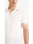 Standart Fit Polo Yaka Triko Kısa Kollu Polo Tişört D6199AX25AU 5