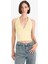 Slim Fit Dar Kesim Halter Yaka Atlet F7678AX25AU 3