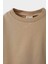 Erkek Bebek 2'li Takım Basic Düz Sweatshirt Eşofman Altı E8430A525AU 3