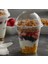 Şeffaf Plastik Bardak Kapaklı 300ML 50 Adet, Milkshake, Kahve, Limonata Için Ideal 1