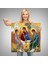 Kutsal Üçleme Andrei Rublev Kilise Dekoratif Kanvas Tablo, Duvar Dekoru 5327 7