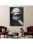 Karl Marx Alman Filozof Siyah Beyaz Dekoratif Kanvas Tablo, Duvar Dekoru 5964 2