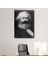 Karl Marx Alman Filozof Siyah Beyaz Dekoratif Kanvas Tablo, Duvar Dekoru 5964 3