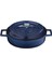 Çok Amaçlı Döküm Demir Sığ Tencere 24 cm - Mavi 1