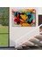 Yağlıboya Görünüm Soyut Çalışma Picasso Tarz Dekoratif Kanvas Tablo, Duvar Dekoru 3519 5