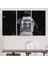 Michael J. ve Chicago Bulls Dekoratif Kanvas Tablo, Duvar Dekoru 5087 3