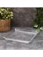 Beyaz Kare Servis Tabak 24X24 Cm, Şık ve Kullanışlı Ev ve Davet Sofraları Için 1