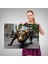 Boğa Heykeli Charging Bull Newyork Dekoratif Kanvas Tablo, Duvar Dekoru 5160 7