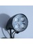 36V 48V Ebike Işık Scooter Lambası Elektrikli Bisiklet 4 LED Ön Far Ultra-Parlak Spot Boynuz Ile (Yurt Dışından) 2