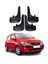 Hyundai Getz Tüm Kasalara Uyumlu Racing Yazılı 4'lü Tozluk Çamurluk Paçalık Modifiye 1