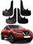 Nissan Juke Uyumlu Racing Yazılı 4'lü Tozluk Çamurluk Paçalık Modifiye 1