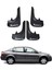 Renault Megane 2 Sd 2004-2010 Uyumlu Sports Yazılı 4'lü Tozluk Çamurluk Paçalık Modifiye 1