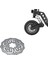 Kugoo G2 Pro Kugoo M4 Pro Elektrikli Scooter Bisiklet Fren Parçaları Için 140MM Fren Diski (Yurt Dışından) 2