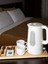 Kahverengi Ahşap Otel Ikram ve Kettle Sunum Tepsisi, Şık ve Kullanışlı Set 5